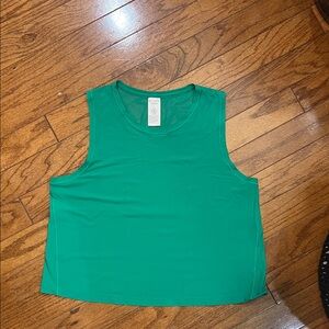 *A* Athleta green tank top size large